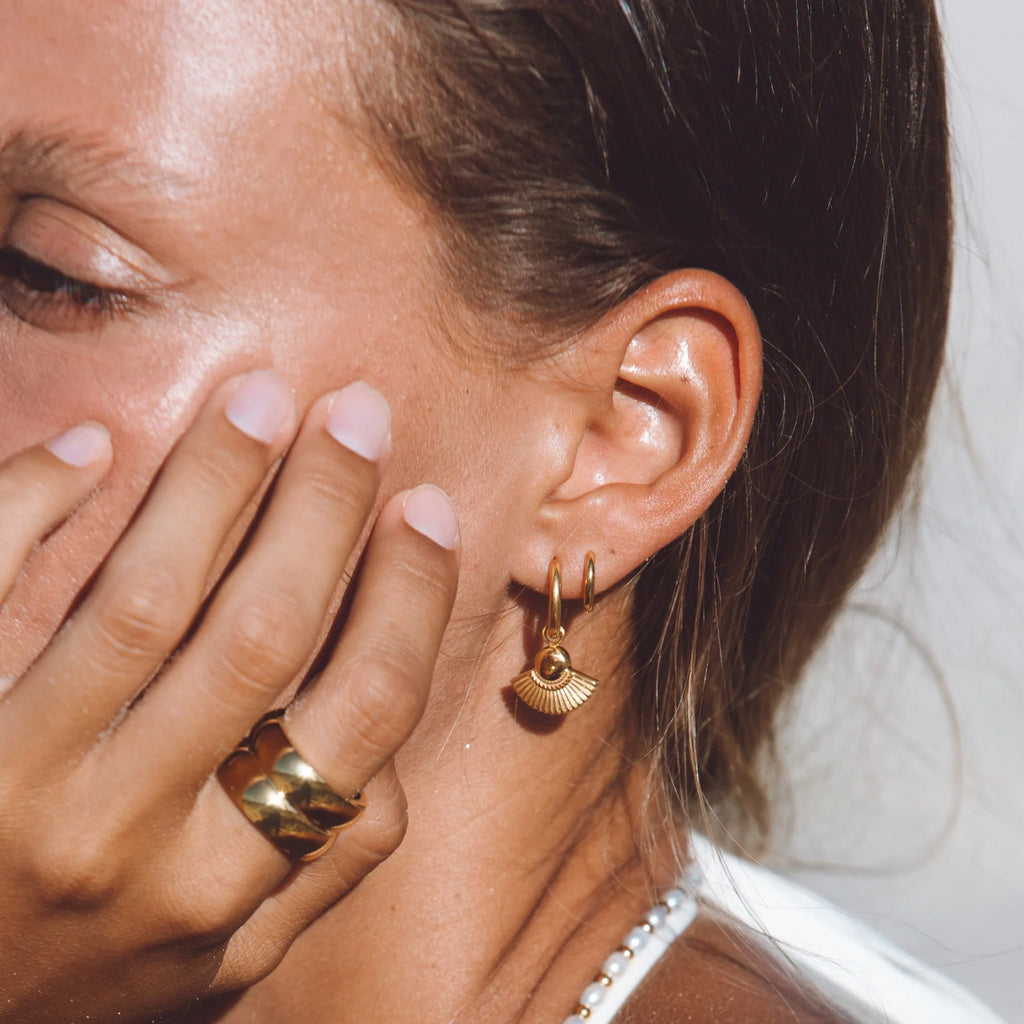 Tiny Huggie Hypoallergenic Earrings