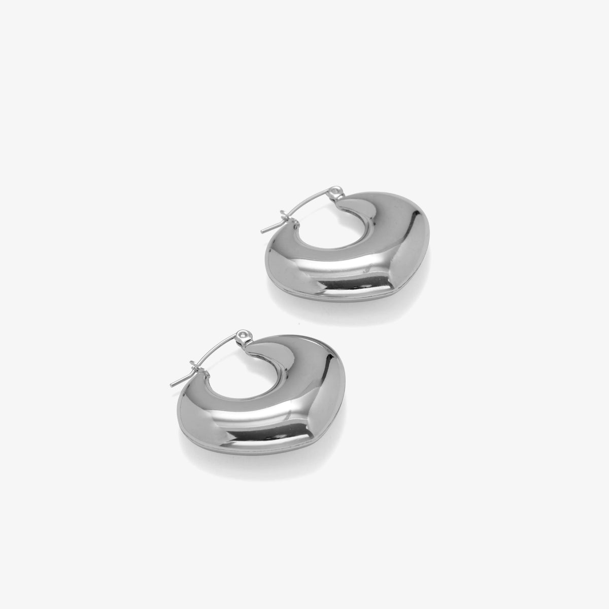 Triangle Hoop Earrings