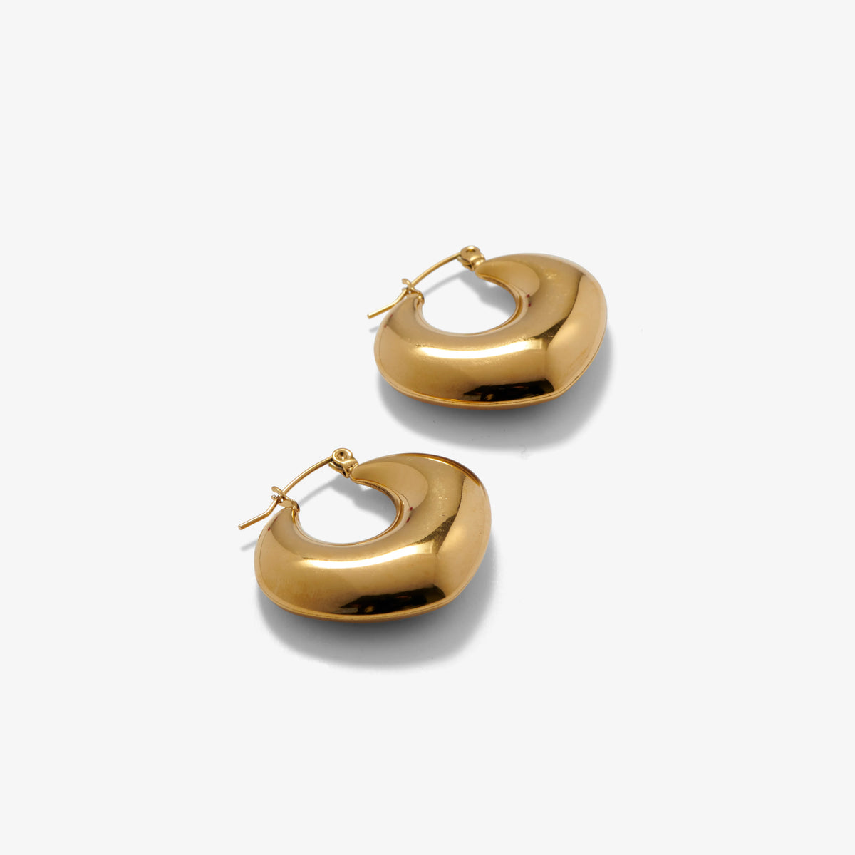 Triangle Hoop Earrings