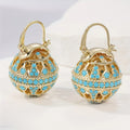 Filigree Ball Drop Earrings