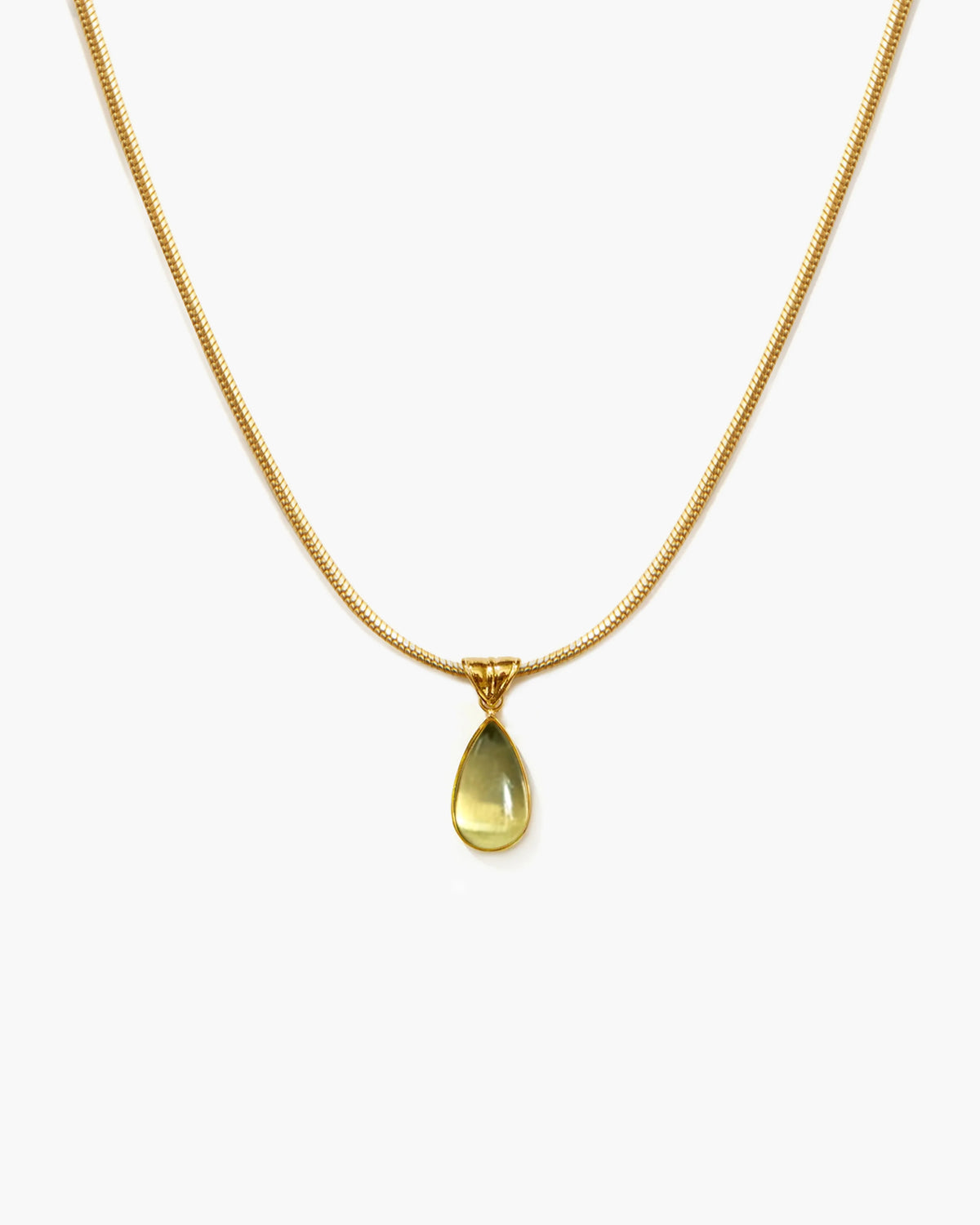 Teardrop Pendant Necklace