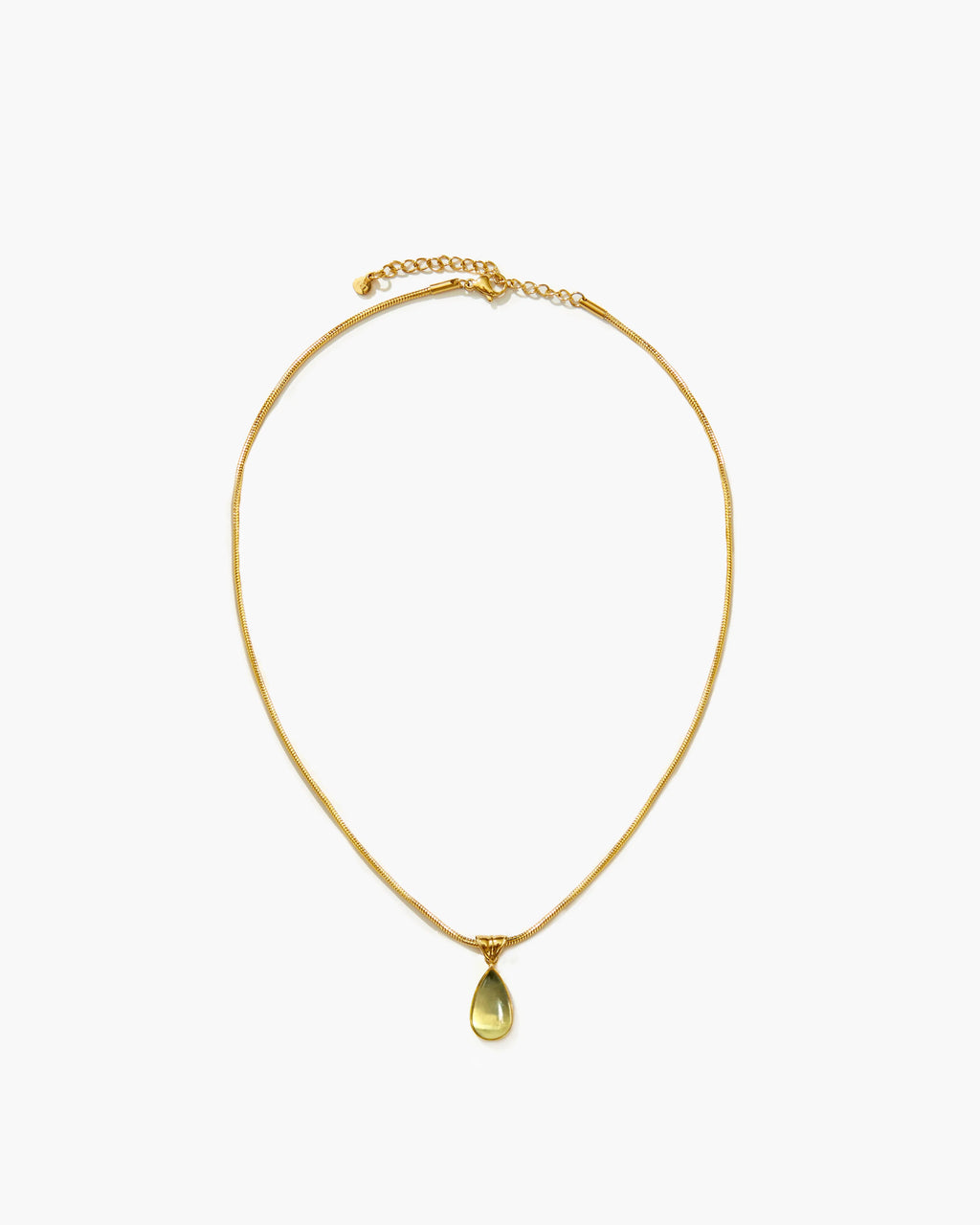 Teardrop Pendant Necklace