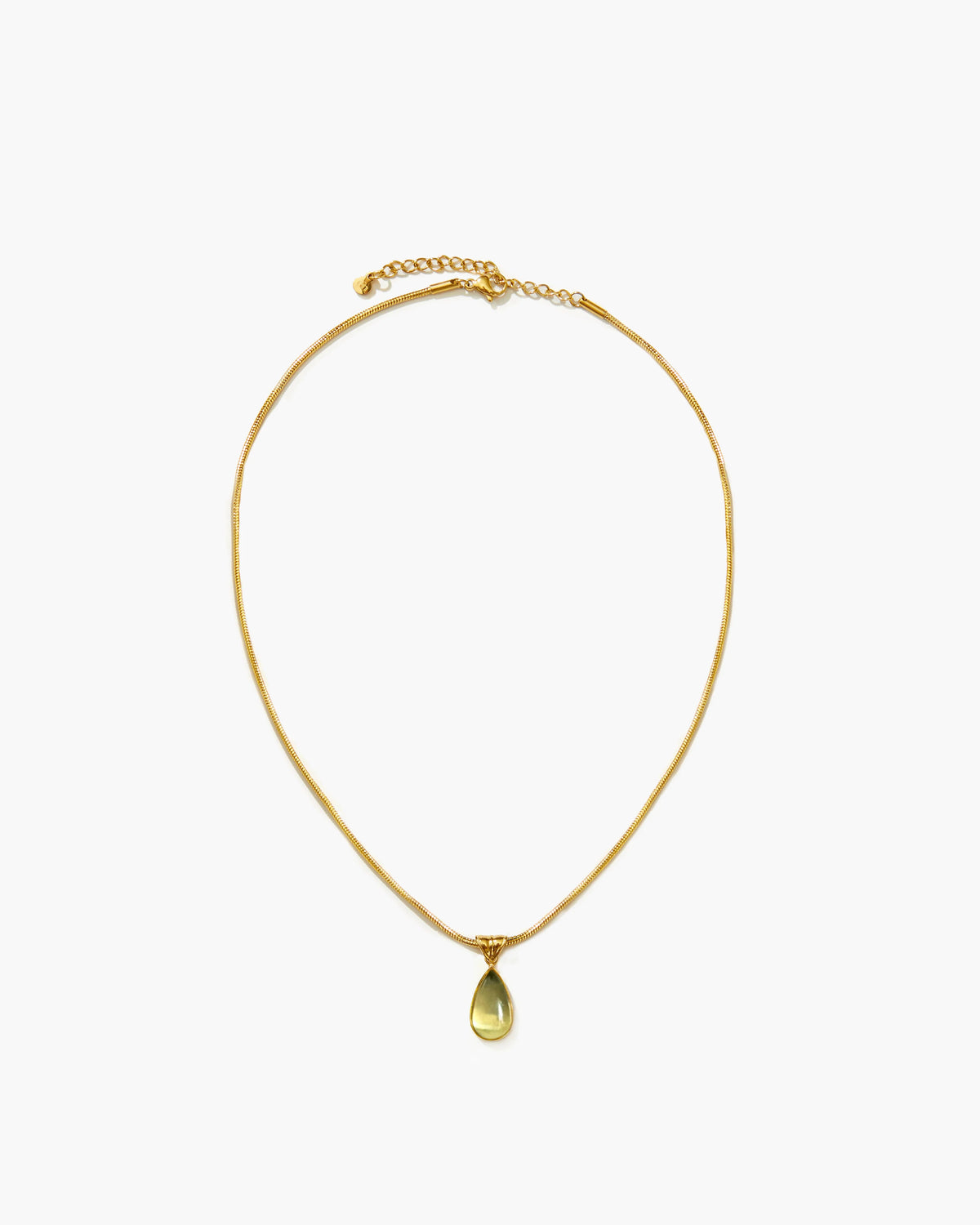 Teardrop Pendant Necklace