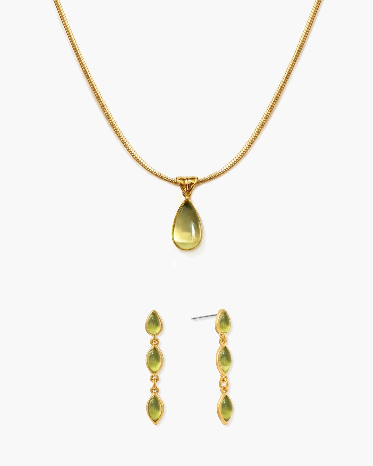 Teardrop Pendant Necklace
