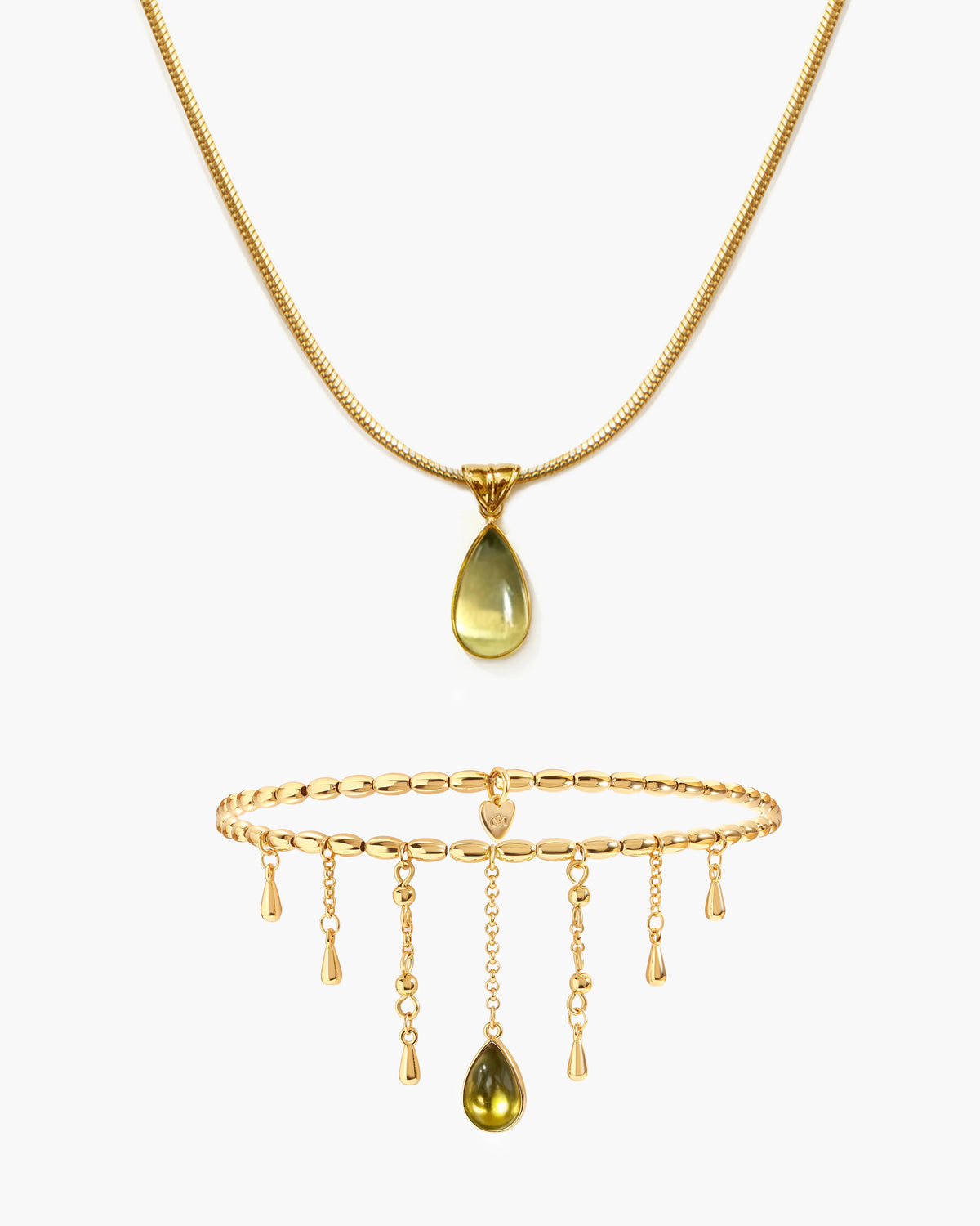 Teardrop Pendant Necklace