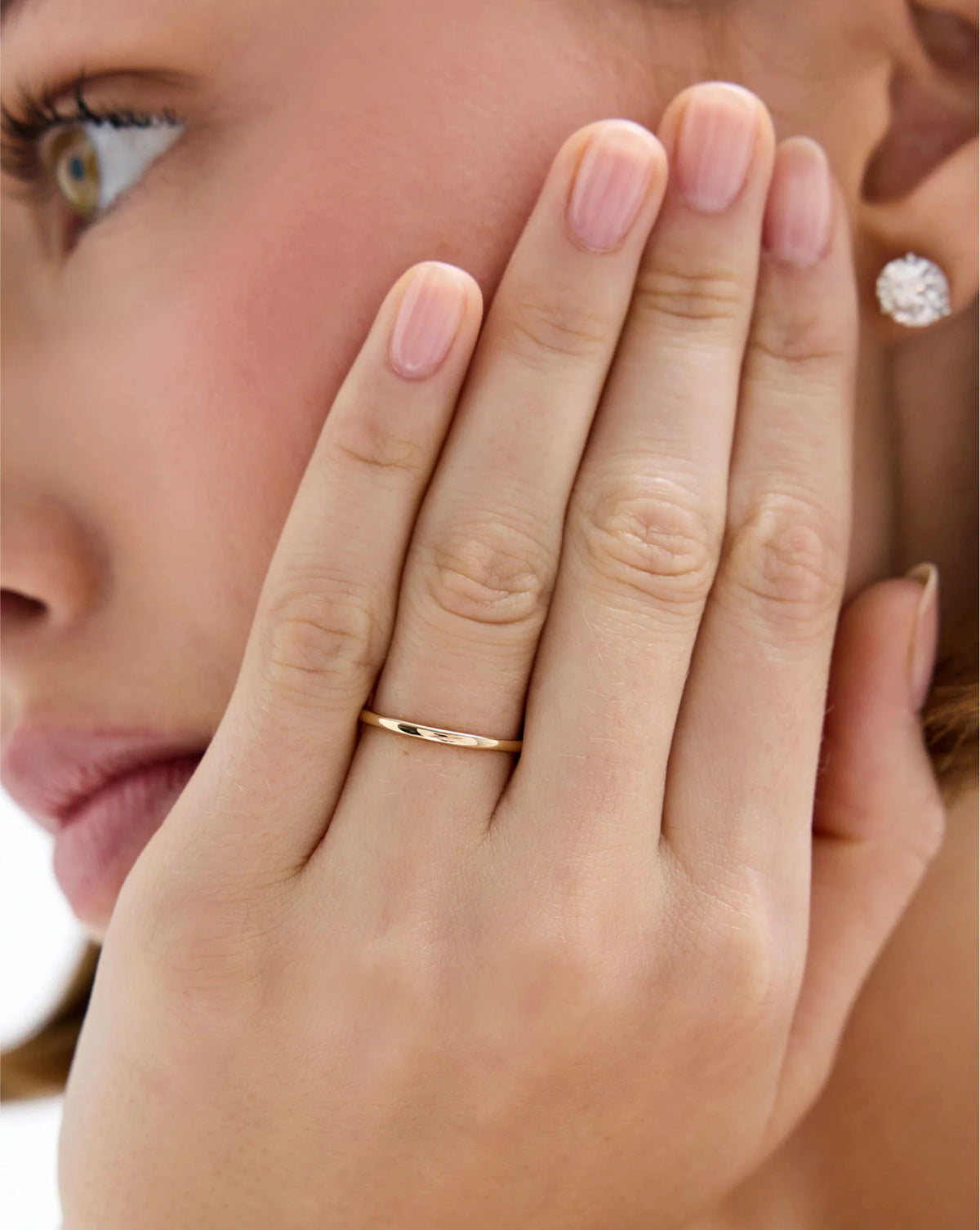 Thin Stackable Wedding Band
